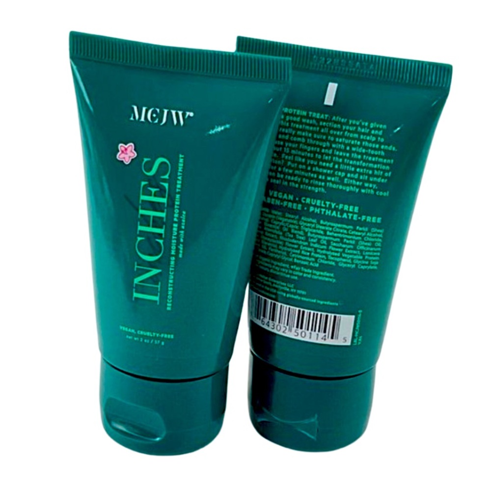 NWT! MCJW Inches Reconstructing Moisture Protein Treatment - 2 oz (2-Pack)
